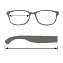 Calibre de las gafas